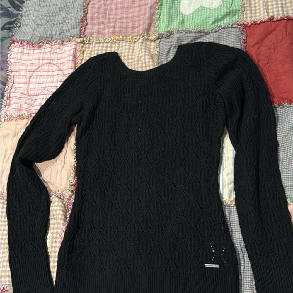 Abercrombie & Fitch Black Diamond Knit Sweater